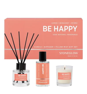 Be Happy Diffuser + Mist + Candle Set