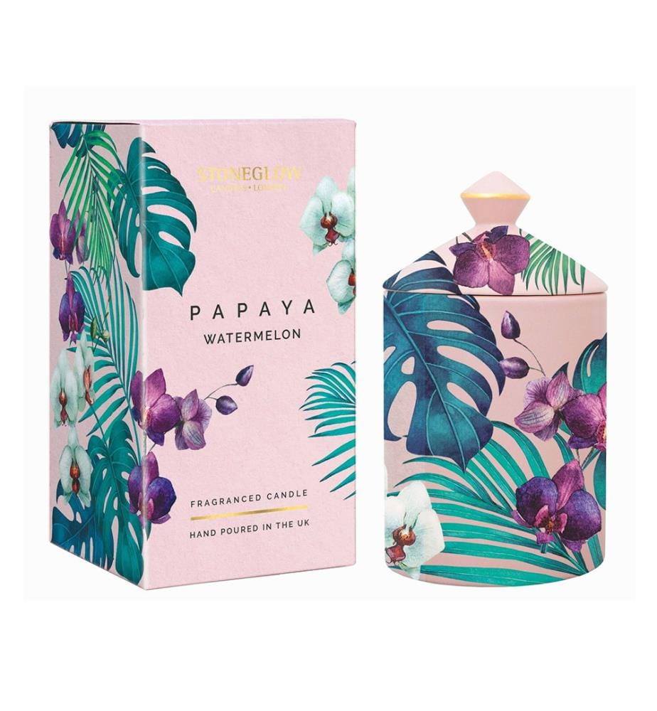 Bougie parfumée Papaye & Pastèque - 300 g