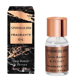 Huile Parfumée Ambre Noir & Vétiver - 15 ml
