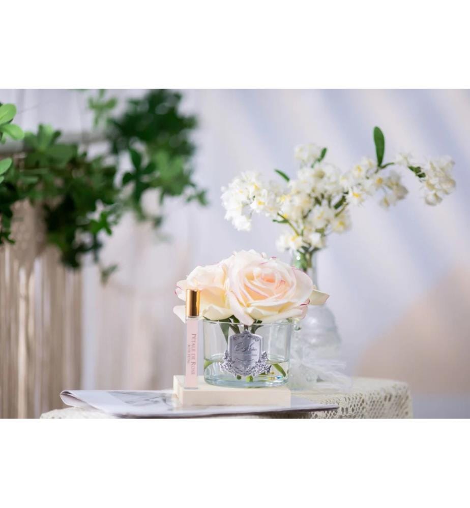 Duftrosen Set Pink Blush Five Roses Silver