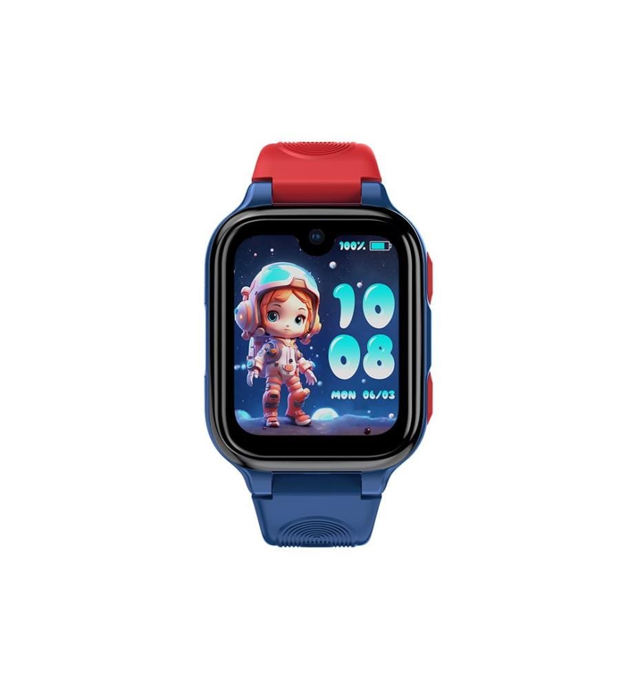Connected Watch Kind 4G GPS AMOLED 8 GB - Blau / Rot
