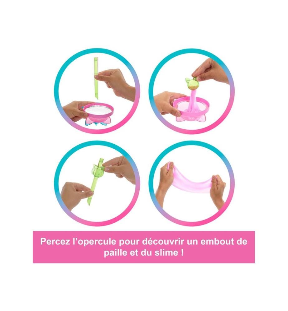 Pop-Puppe Reveal Serie Shakes mit Kätzchen - Rosa