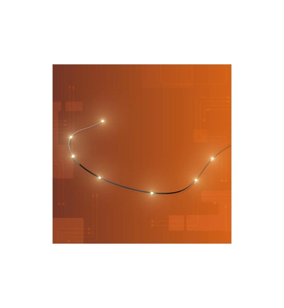 Guirlande lumineuse LED Light My Bricks Astro Blanc chaud 30 cm câble plat