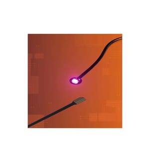 Light My Bricks 2.0 Astro LED Rose Câble plat 30 cm Lot de 4