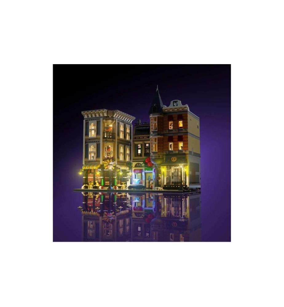 Kit d'éclairage LED Light My Bricks pour LEGO® LMB 2.0 pour 10255 Vie de quartier
