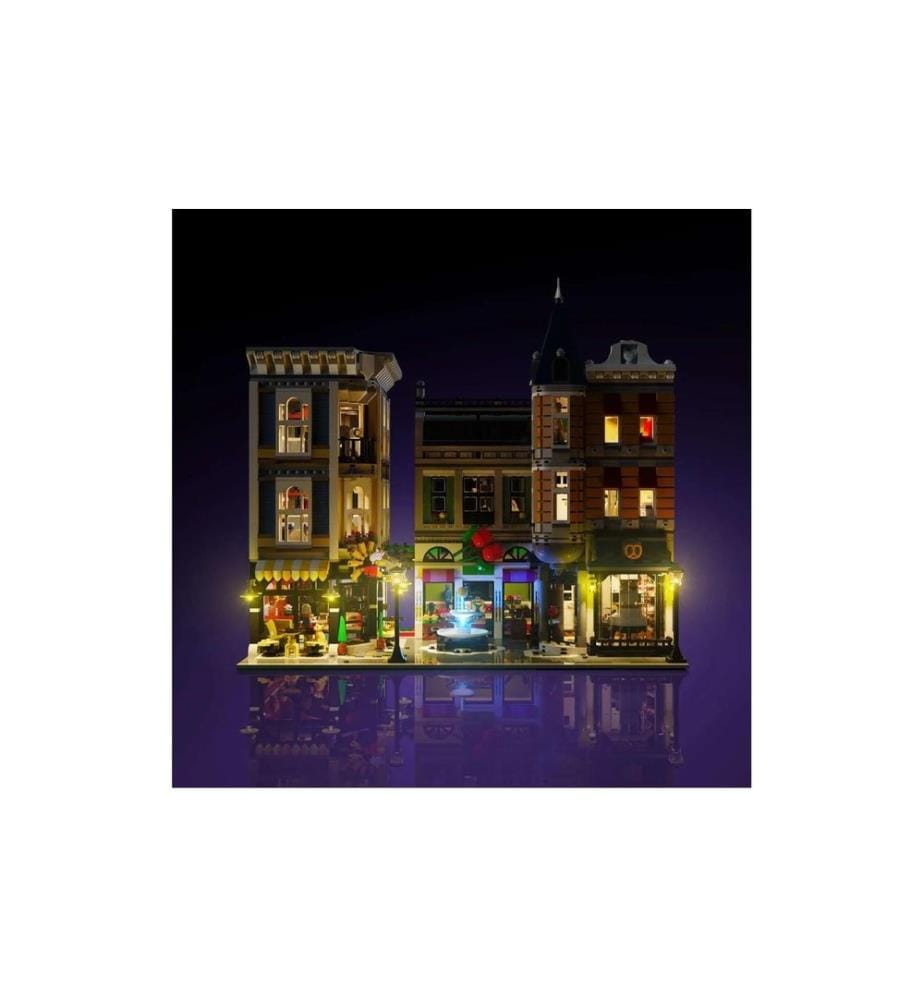 Kit d'éclairage LED Light My Bricks pour LEGO® LMB 2.0 pour 10255 Vie de quartier