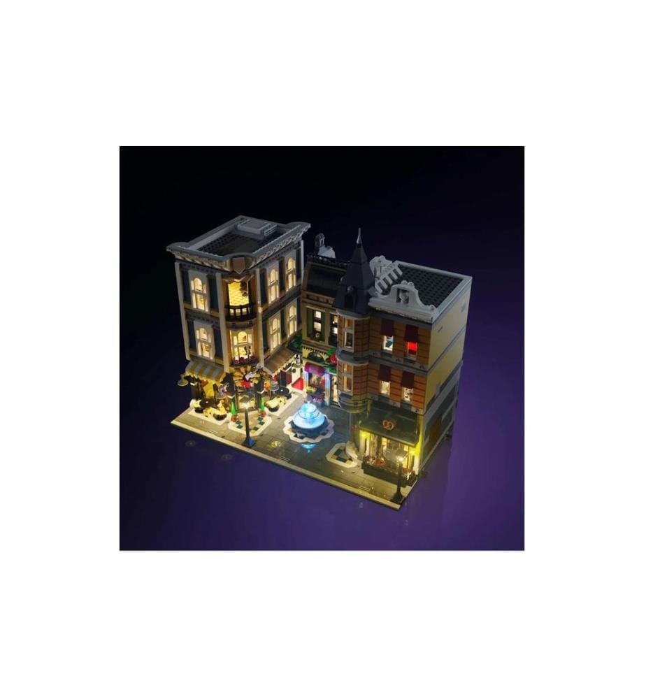 Kit d'éclairage LED Light My Bricks pour LEGO® LMB 2.0 pour 10255 Vie de quartier