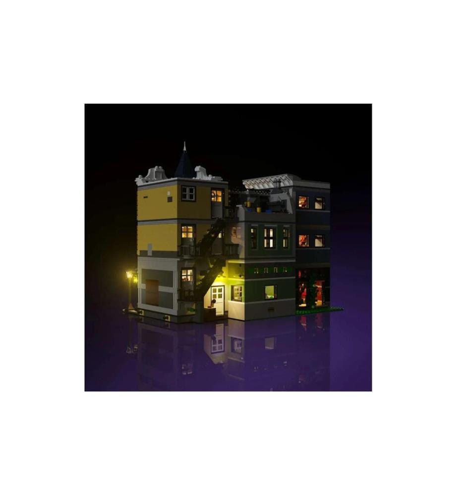 Kit d'éclairage LED Light My Bricks pour LEGO® LMB 2.0 pour 10255 Vie de quartier