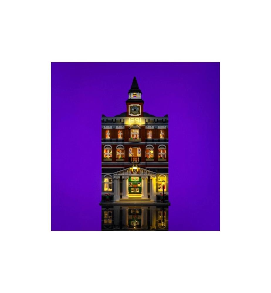 Light My Bricks Kit d'éclairage LED pour LEGO® 10224 Mairie Creator