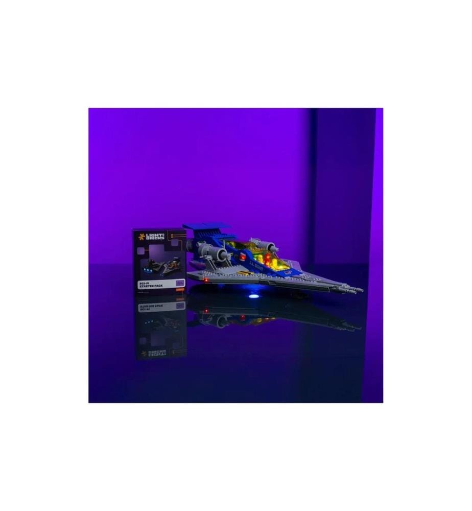 Light My Bricks Kit d'éclairage LED pour kit de démarrage LEGO® Sci-Fi LMB 2.0 103736