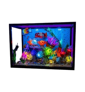Kit d'éclairage LED 2.0 Light My Bricks pour LEGO 10366 Aquarium tropical