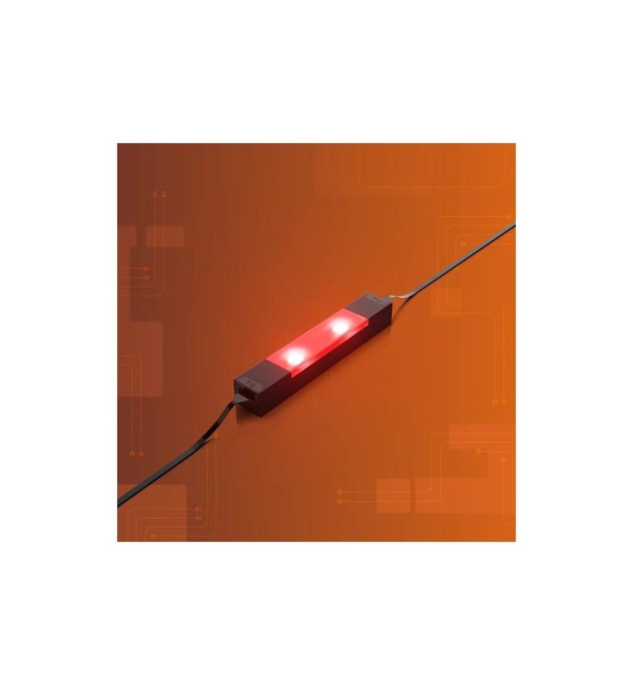 Light My Bricks 2.0 Meteor LED-Baustein 1 x 6 Rot 2er Pack