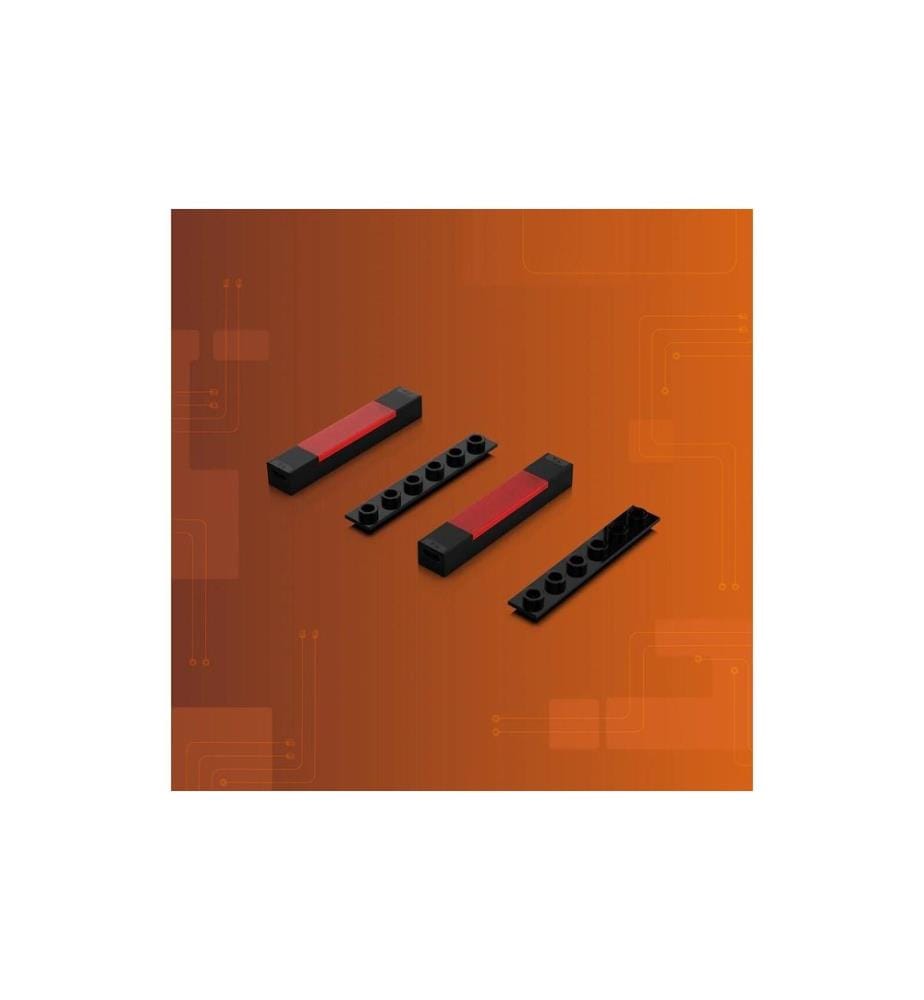 Light My Bricks 2.0 Meteor LED-Baustein 1 x 6 Rot 2er Pack
