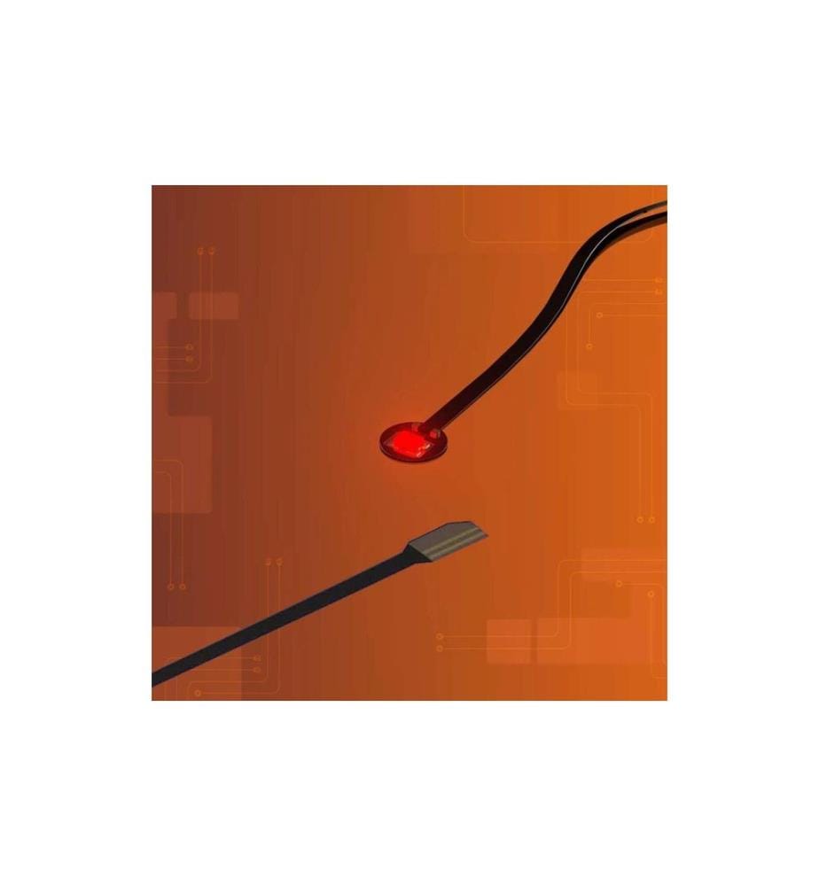 Light My Bricks 2.0 Astro LED Rot mit 30 cm Flachkabel 4er Pack