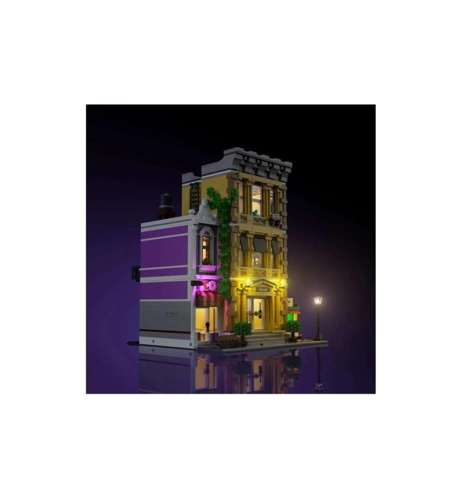 Light My Bricks LED-Licht-Set für LEGO® LMB 2.0 für 10278 Polizeistation