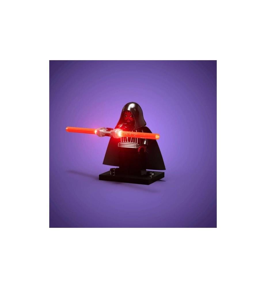 Light My Bricks 2.0 Astro LED – Sabre laser de Dark Maul avec câble plat de 30 cm