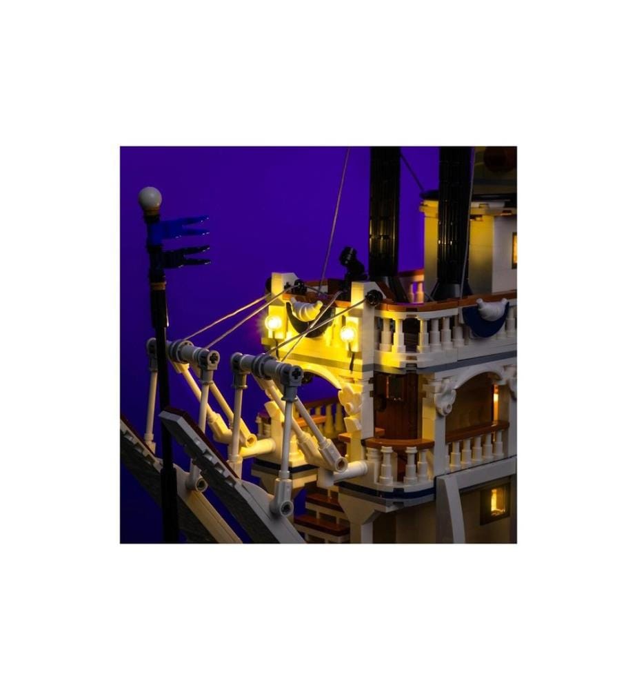 Light My Bricks Kit de lumières LED pour LEGO® 21356 Bateau à roues à aubes