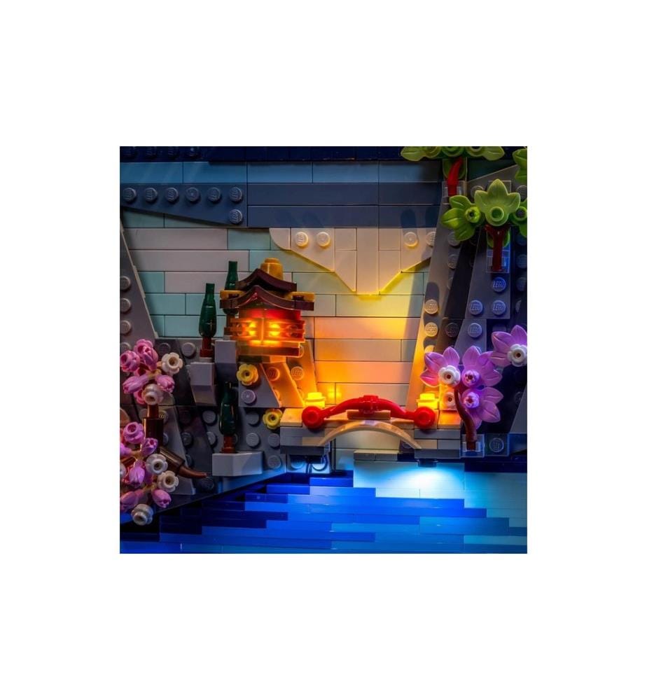 Light My Bricks LED-Licht-Set für LEGO® Japanische Kirschblütenlandschaft
