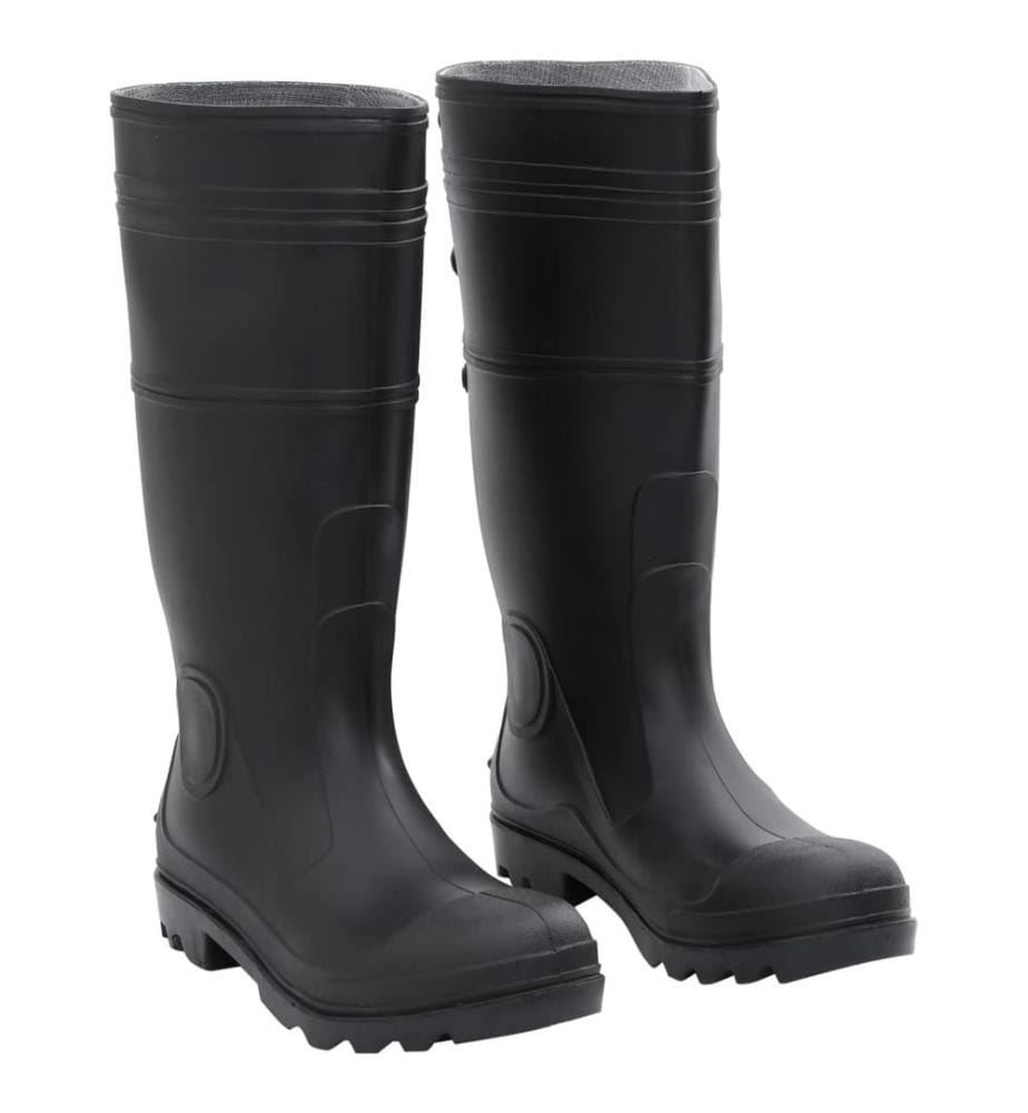 Gummistiefel Schwarz Grösse 41 PVC