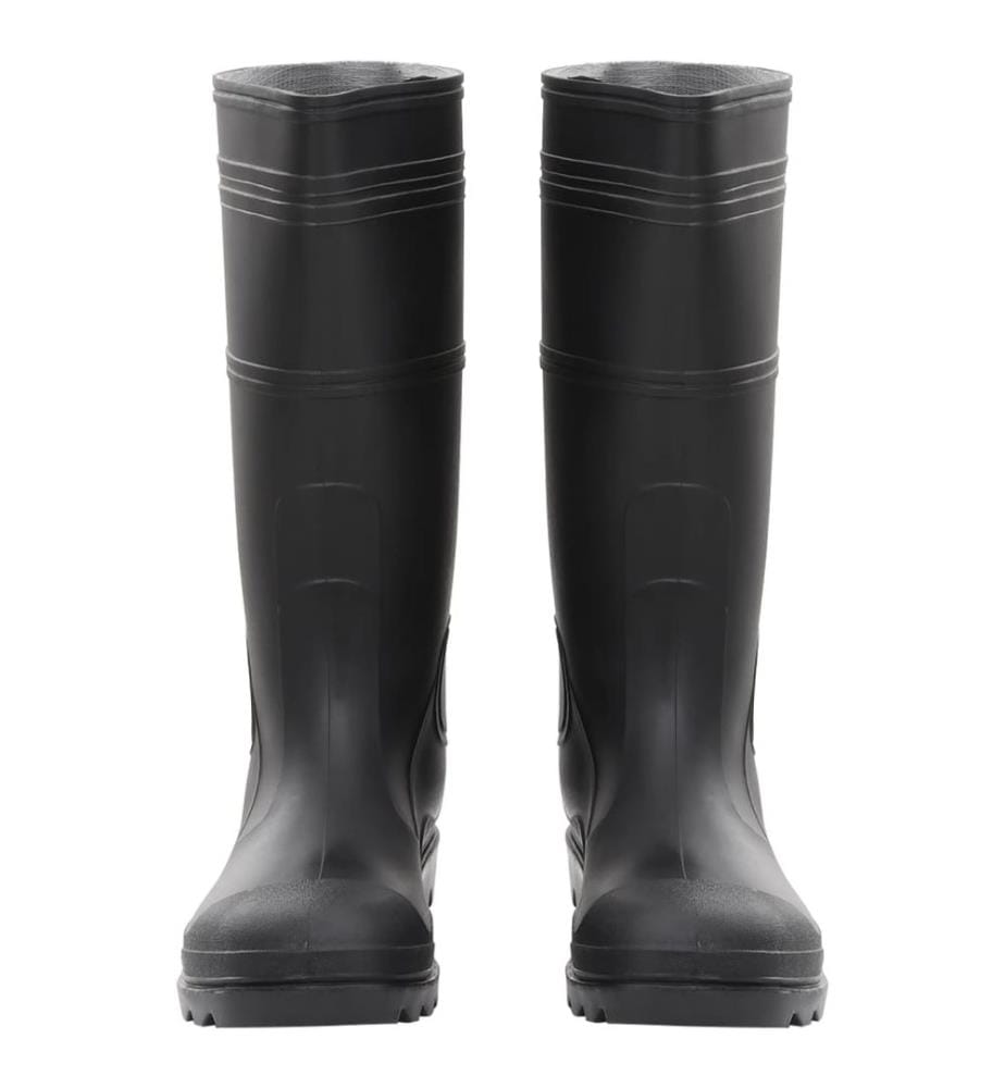 Gummistiefel Schwarz Grösse 44 PVC