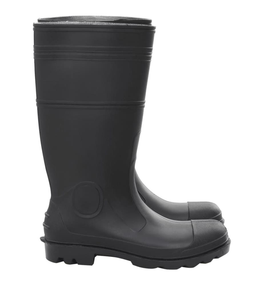 Gummistiefel Schwarz Grösse 44 PVC