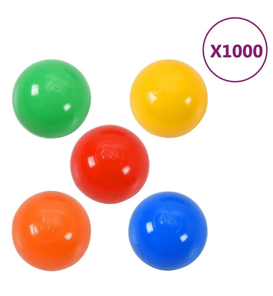 Bälle für Bällebad 1000 Stk. Mehrfarbig