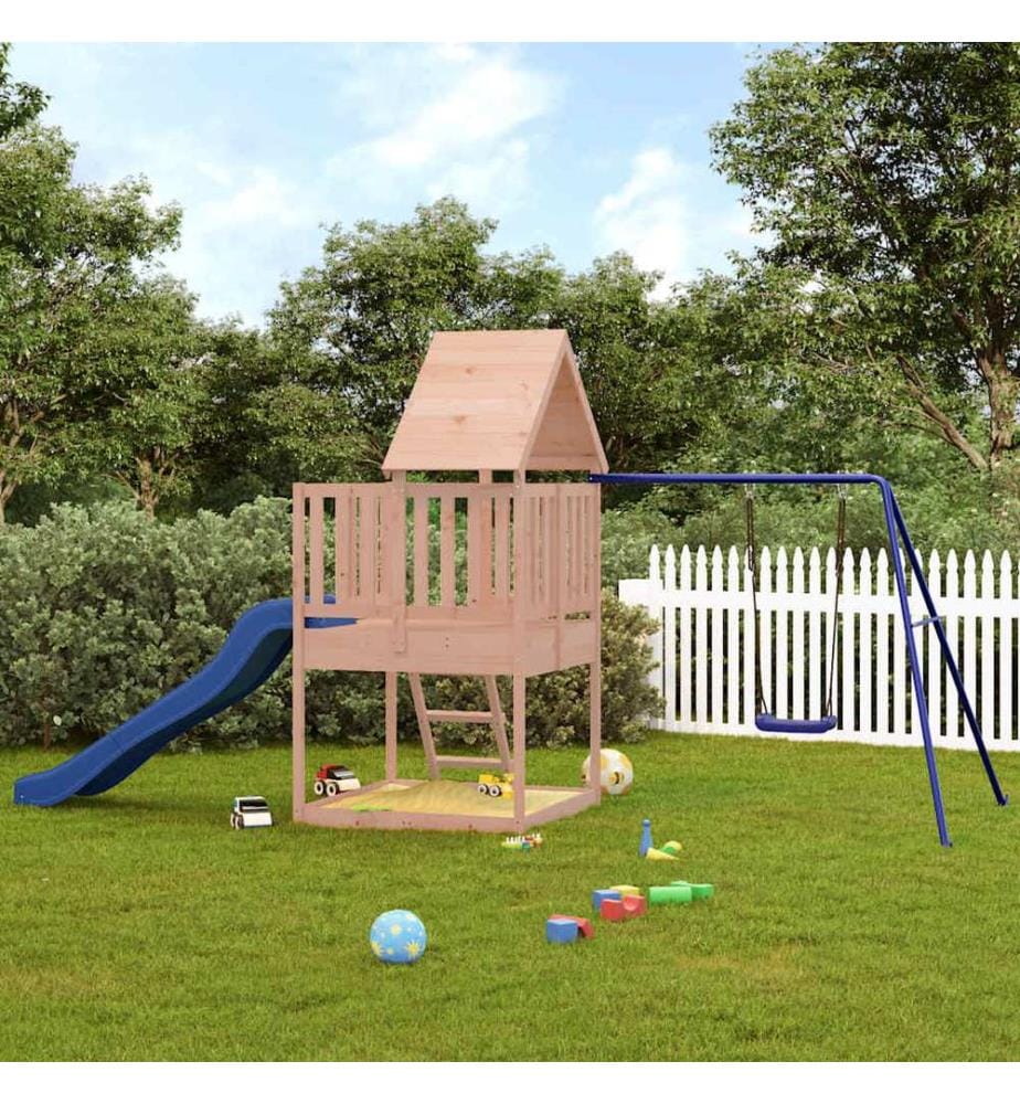 Spielturm Massivholz Douglasie
