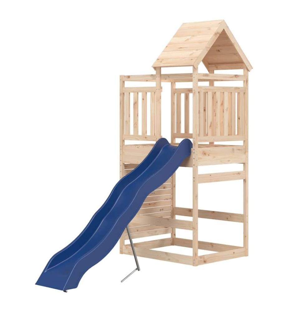 Spielturm Massivholz Kiefer