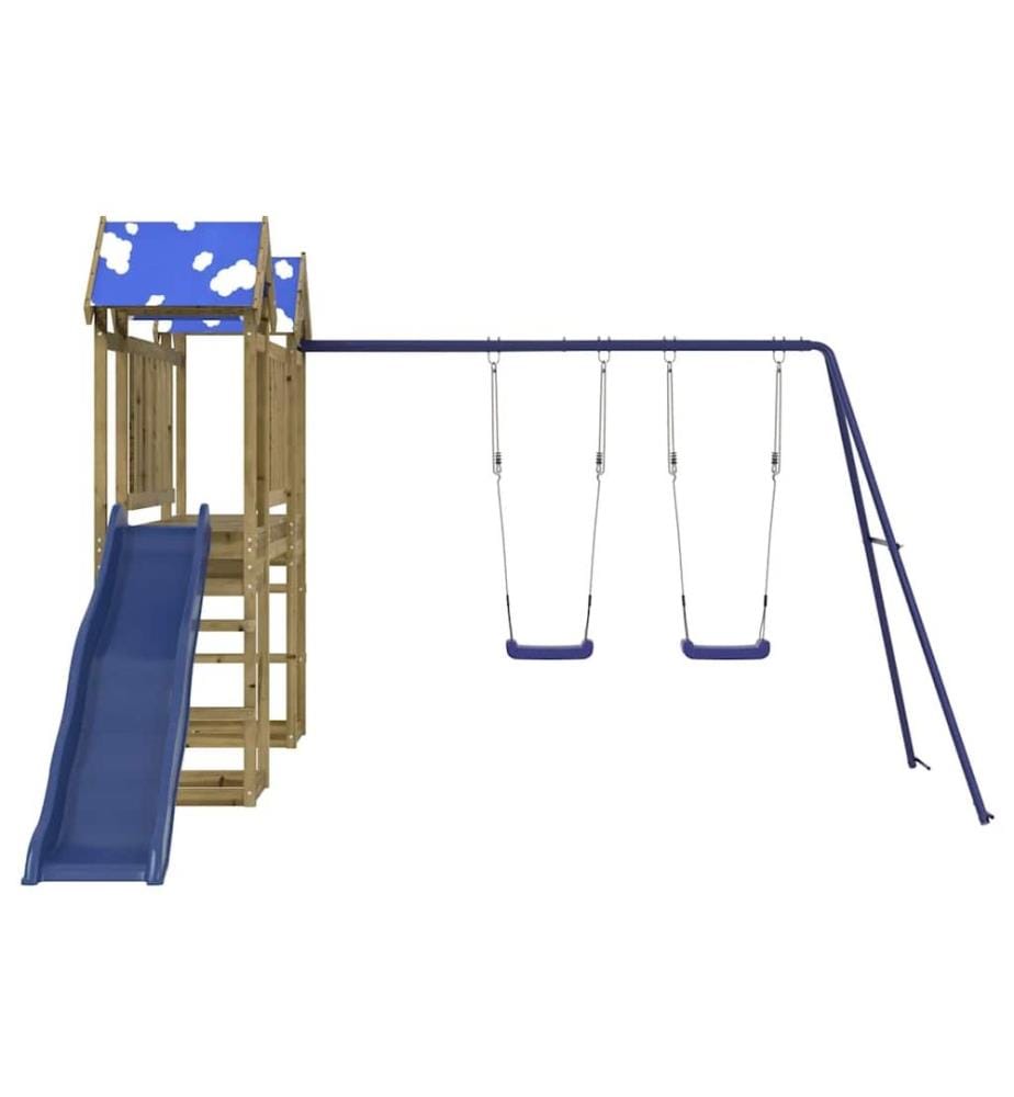 Spielturm Imprägniertes Kiefernholz