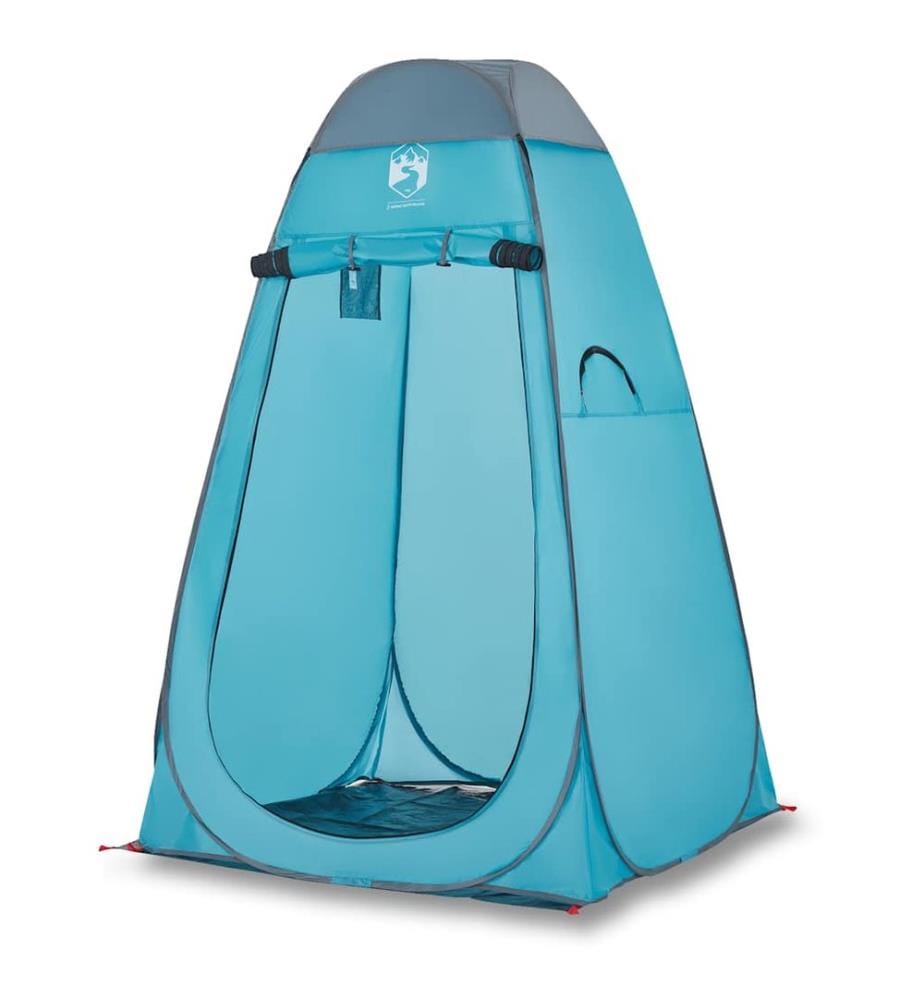 Tente d'intimité bleu escamotable imperméable