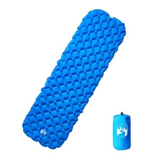 Aufblasbare Isomatte Blau 190x58x6 cm