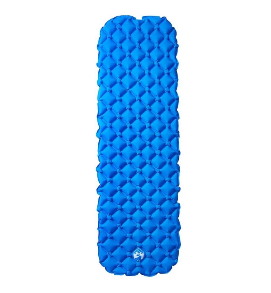 Aufblasbare Isomatte Blau 190x58x6 cm