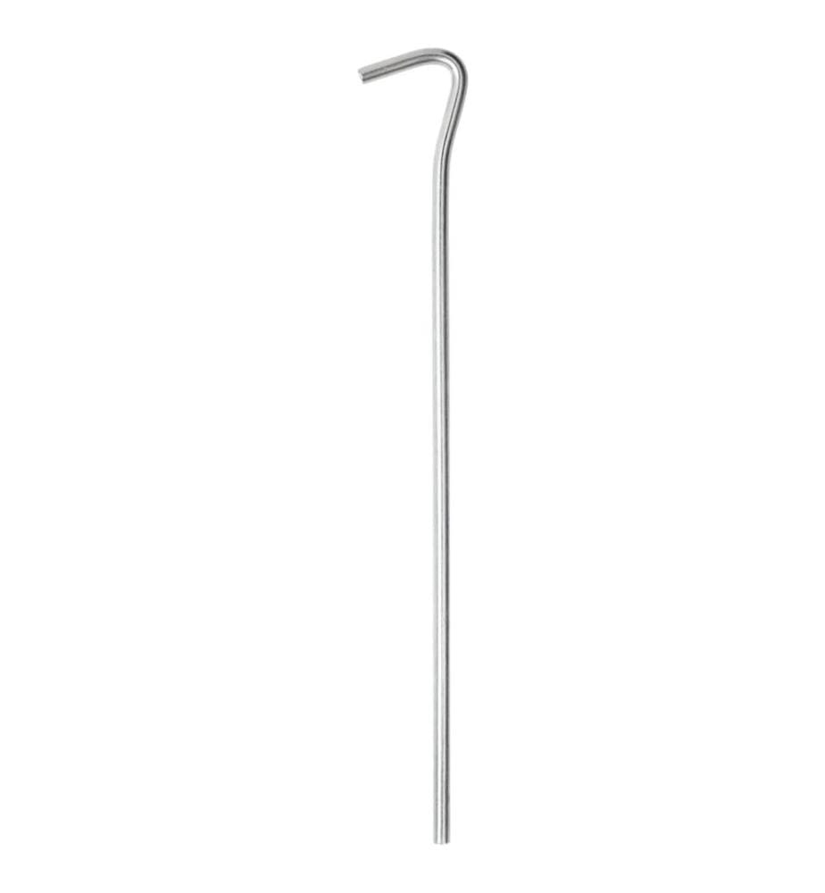 Piquets de tente 50 pcs 23 cm Ø5 mm acier galvanisé