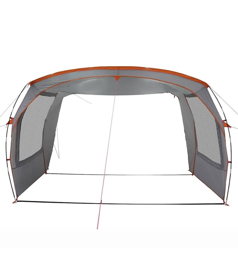Tente de voiture gris et orange imperméable