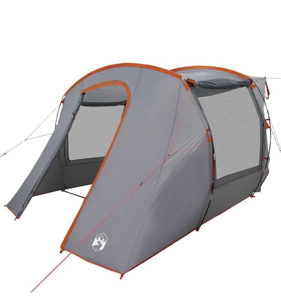 Tente de voiture gris et orange imperméable