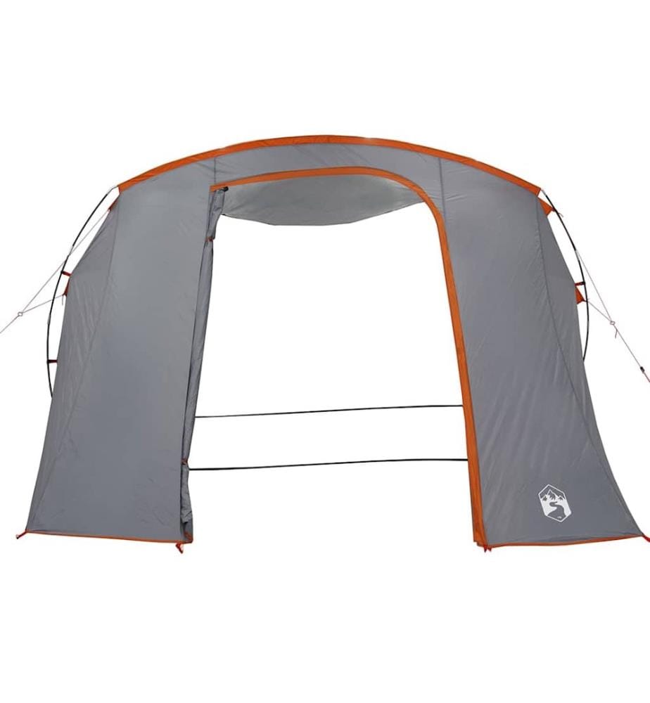 Tente de voiture gris et orange imperméable
