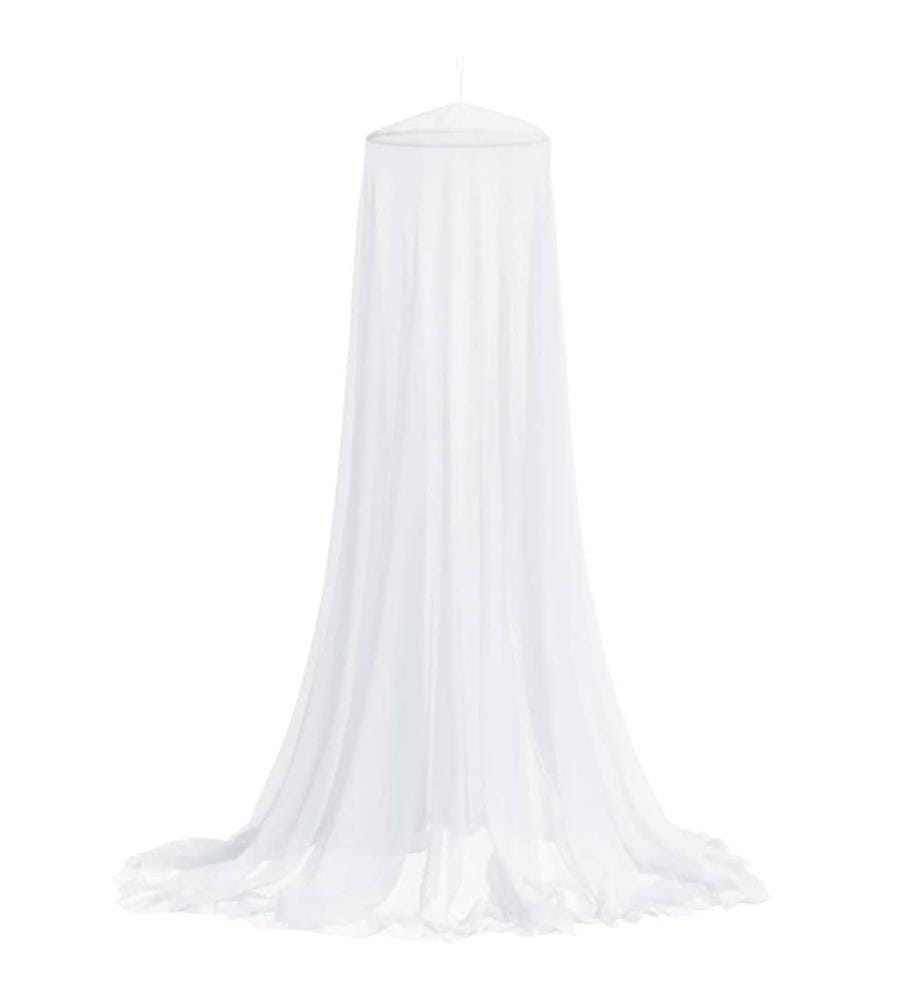 Moustiquaire pour lit 220 maille blanc 56x56x220 cm
