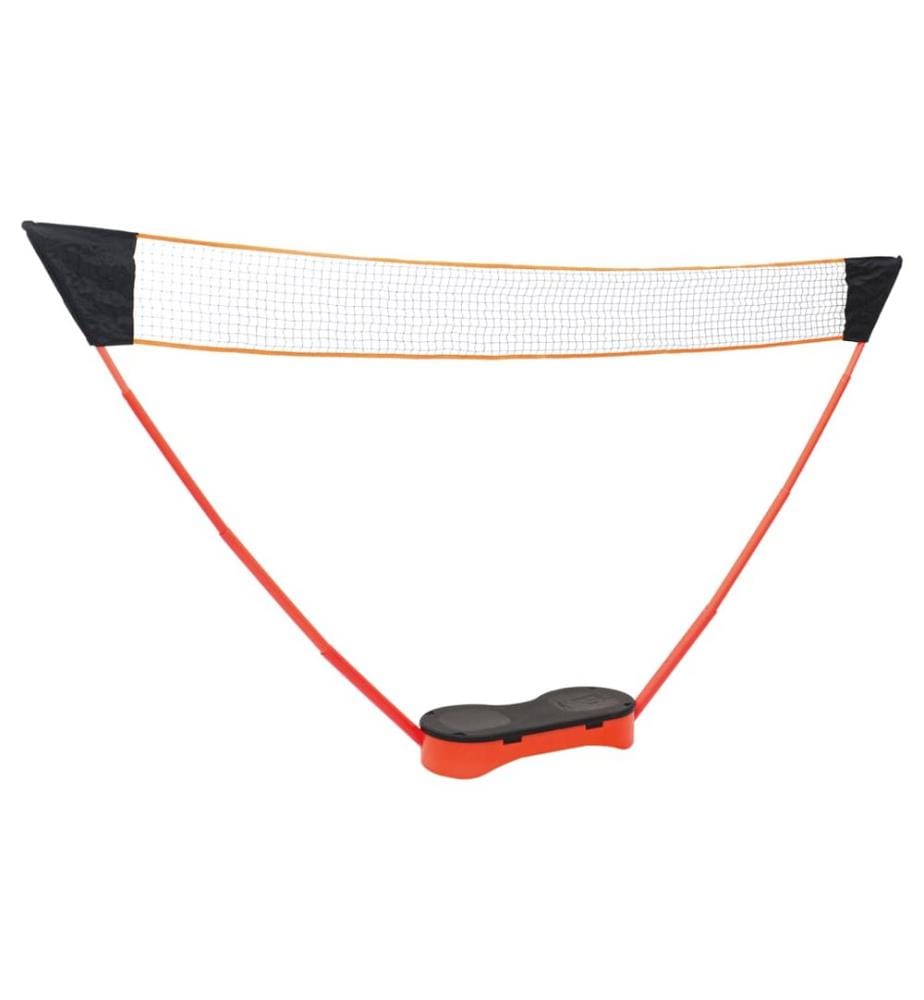 Badminton-Set mit 2 Schlägern, Netz & Tasche 292x30x152 cm
