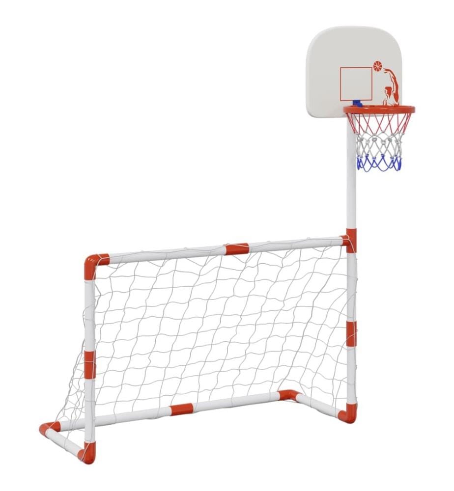 Ensemble football et basket-ball pour enfants avec ballons