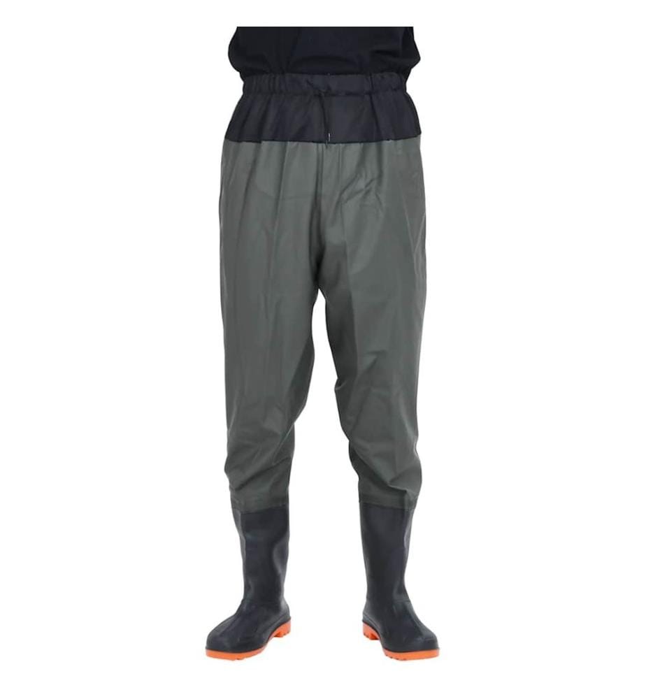Cuissardes avec bottes vert foncé taille 42