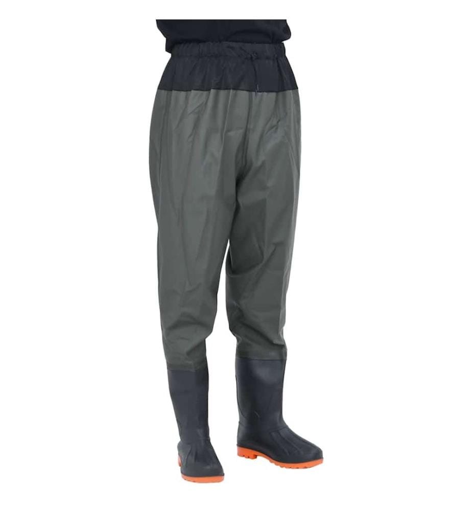Cuissardes avec bottes vert foncé taille 43