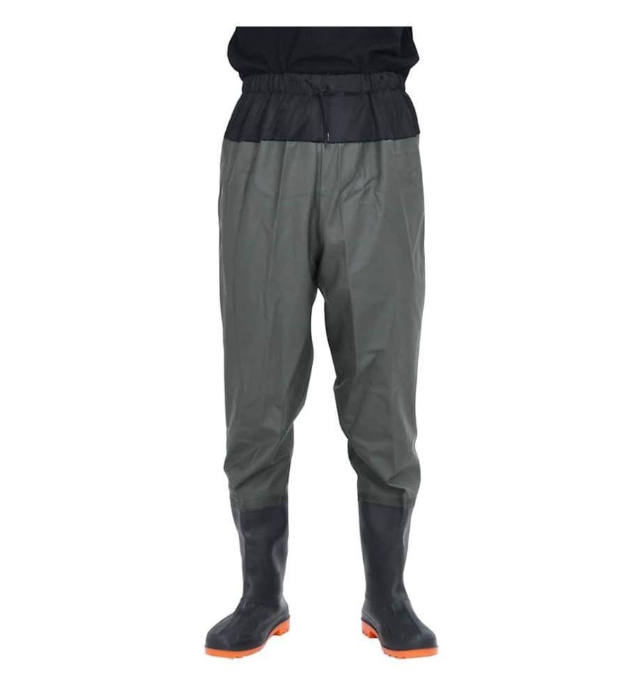 Cuissardes avec bottes vert foncé taille 43
