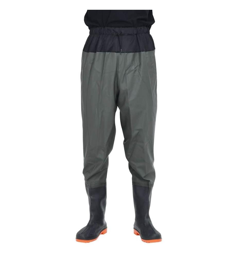 Cuissardes avec bottes vert foncé taille 44