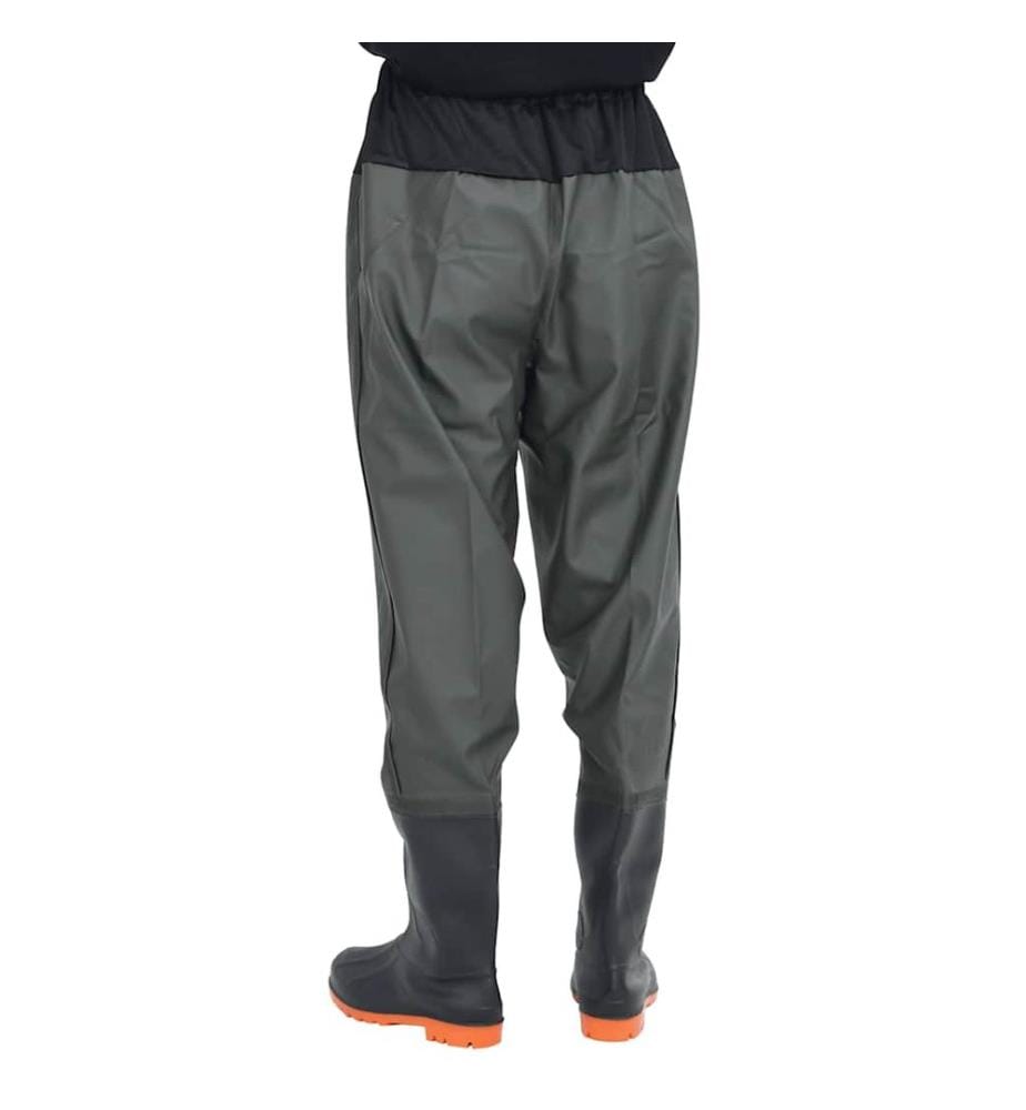 Cuissardes avec bottes vert foncé taille 44