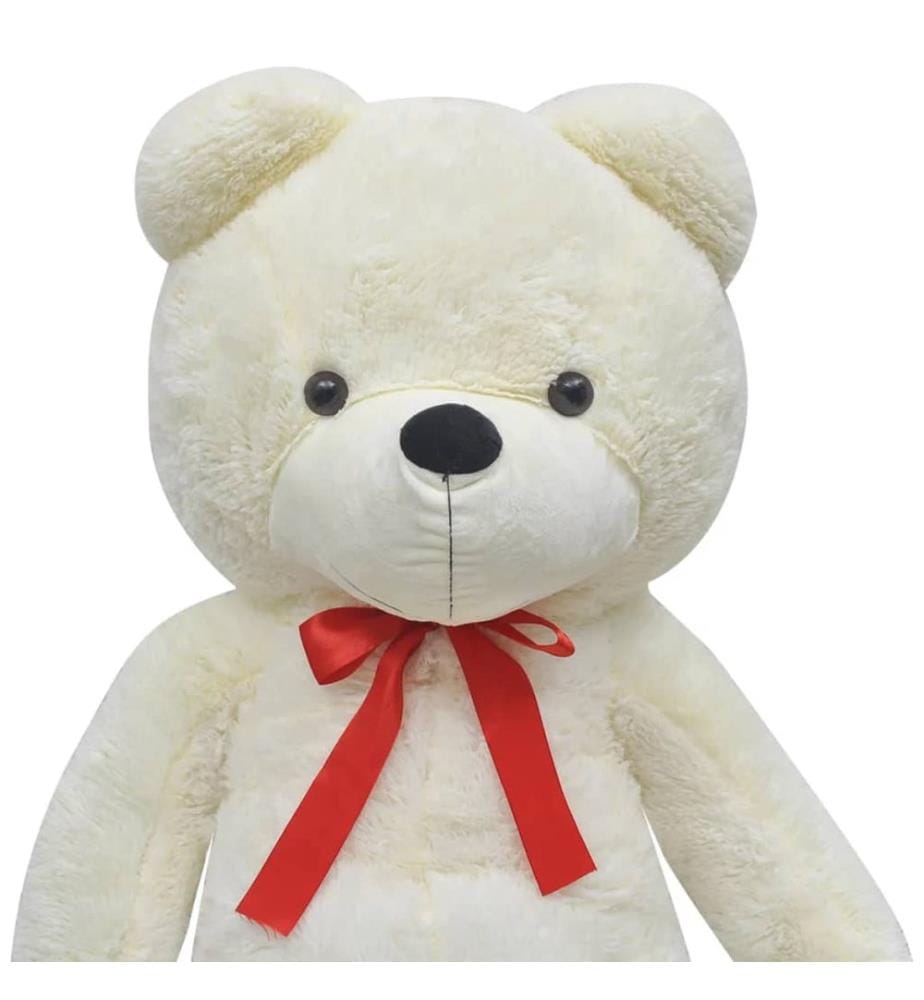 Teddybär Kuscheltier Plüsch Weiss 170 cm