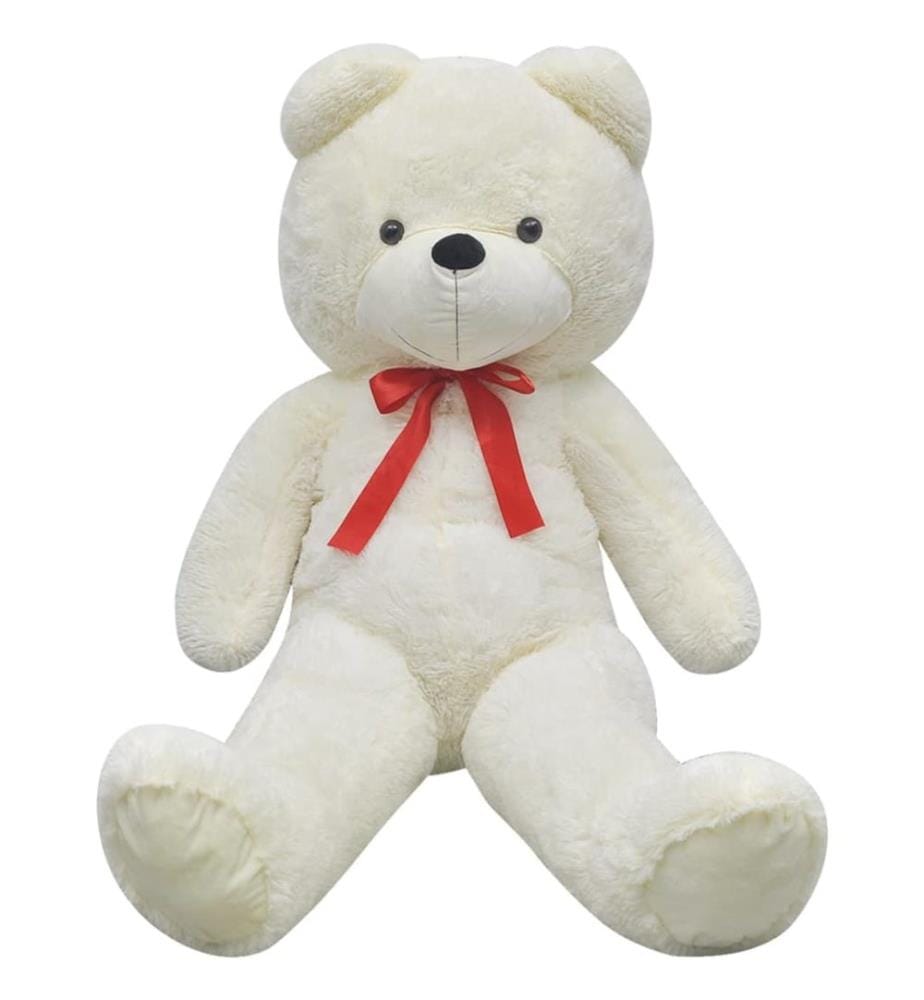 Teddybär Kuscheltier Plüsch Weiss 242 cm
