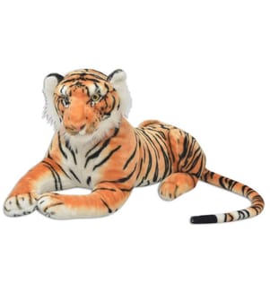 Tiger Kuscheltier Plüsch Braun XXL