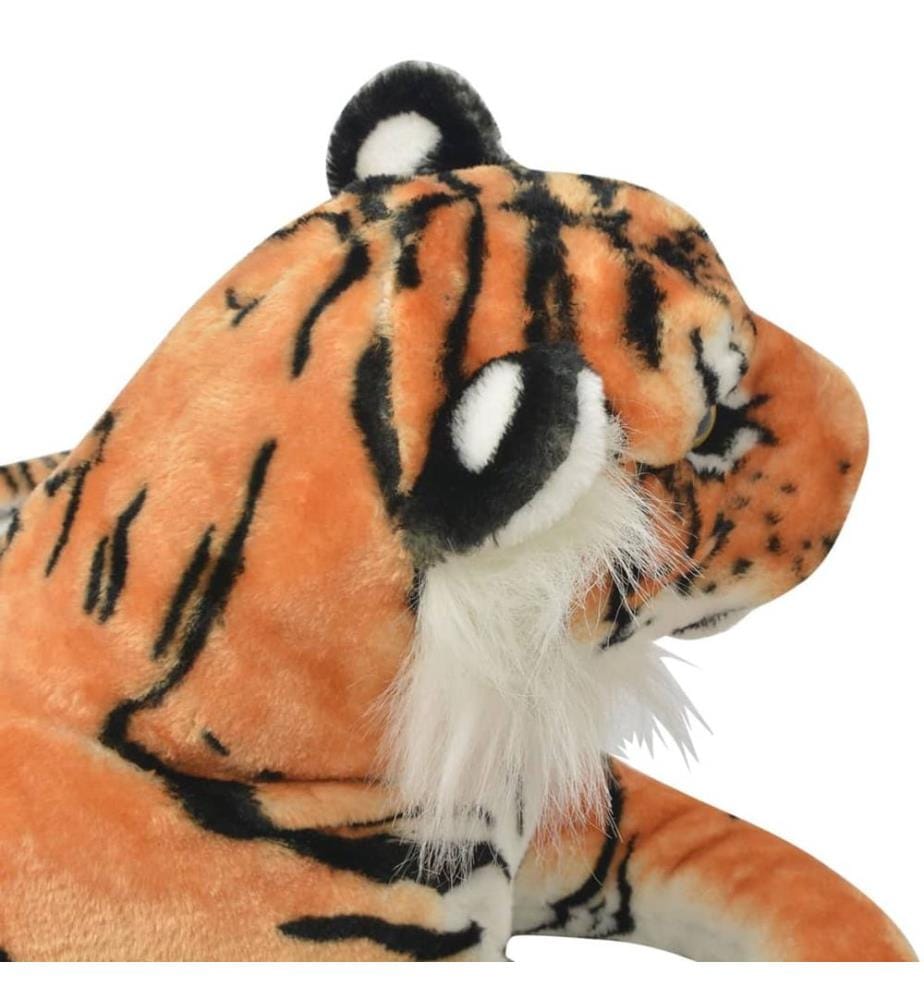 Tiger Kuscheltier Plüsch Braun XXL