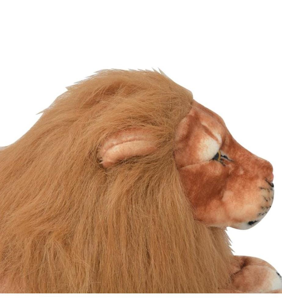 Löwe Kuscheltier Plüsch Braun XXL
