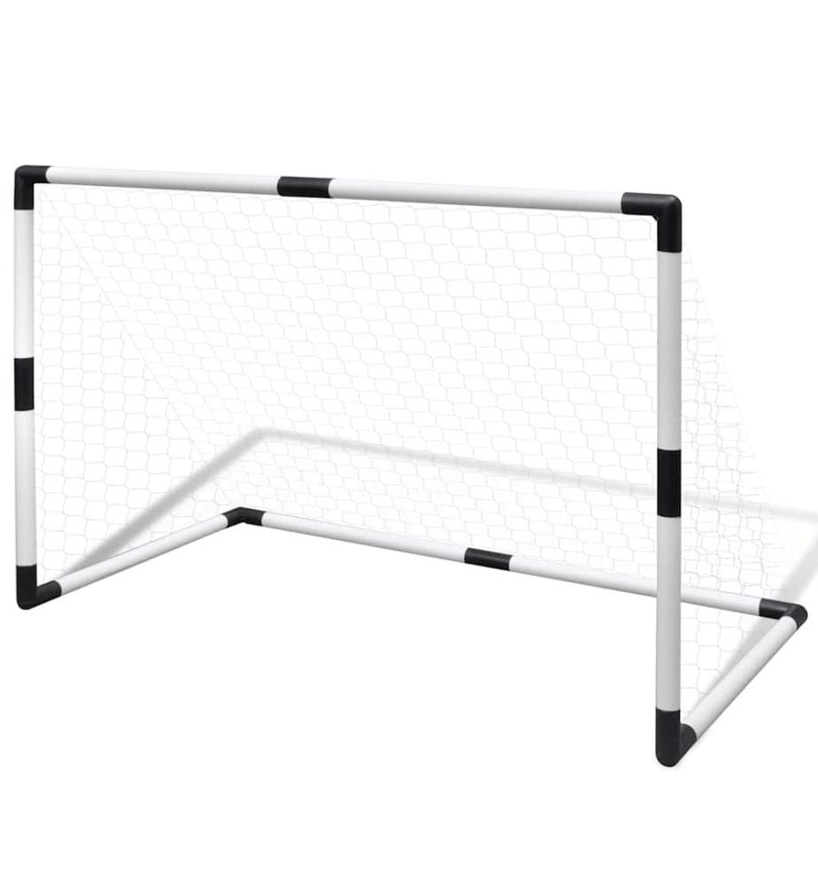 2-tlg. Mini-Fussballtor-Set für Kinder 91,5x48x61 cm
